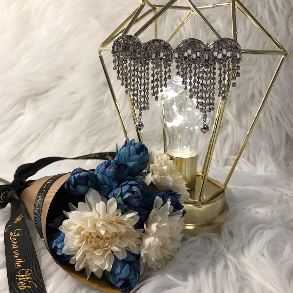 Earring-Crystal Heart
